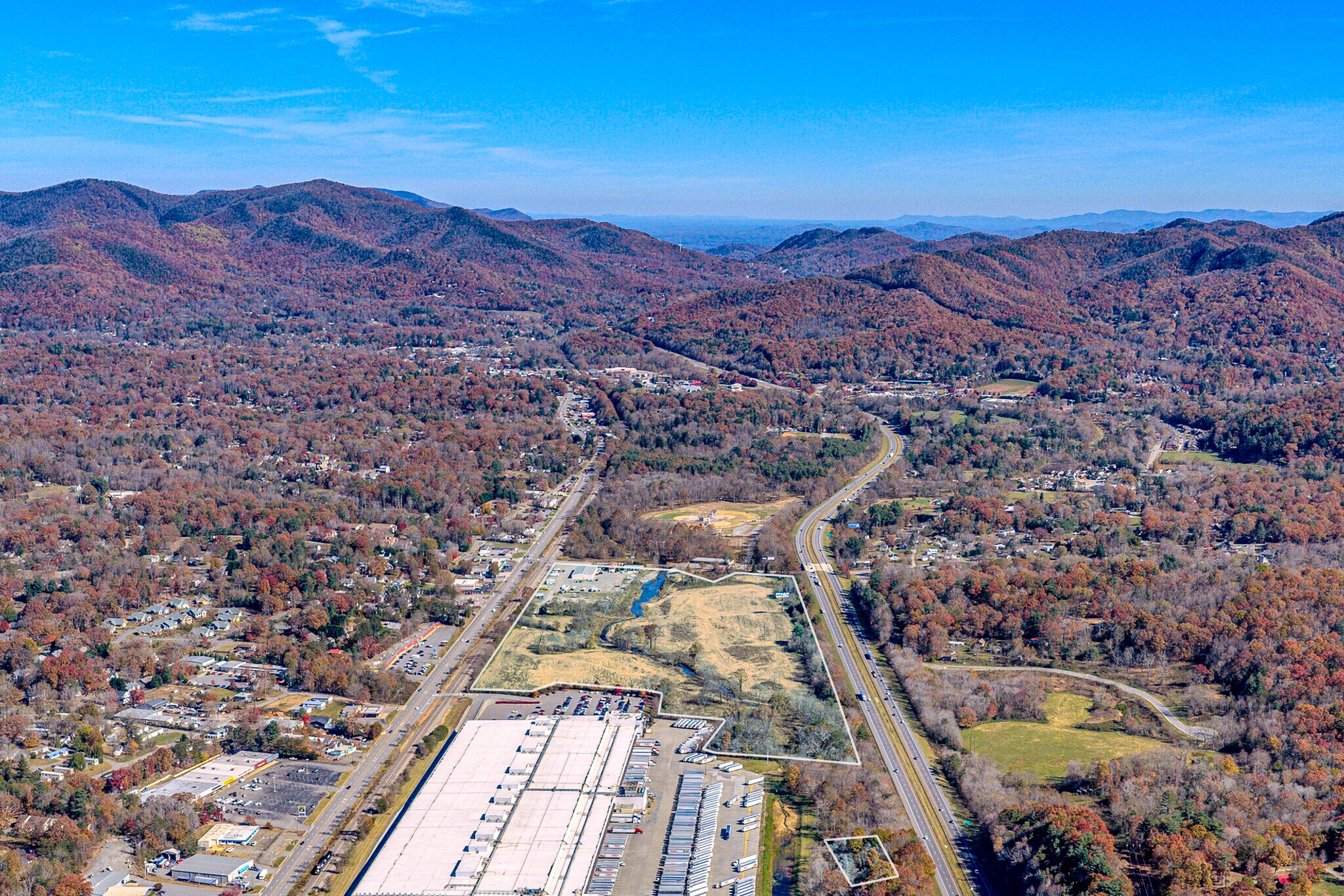 865 Blue Ridge Rd, Black Mountain, NC à vendre Aérien– Image 1 sur 12
