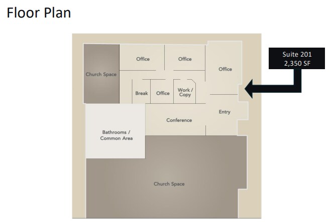 9250 Pasadena, Frisco, TX à louer - Plan d’étage – Image 2 sur 2