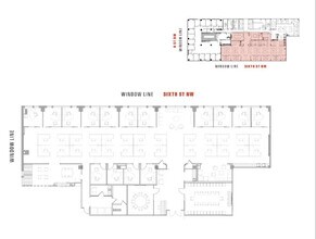 777 6th St NW, Washington, DC à louer Plan d’étage– Image 1 sur 1