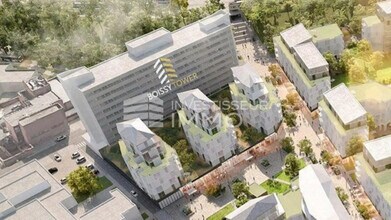 Boissy-Saint-Léger - Vue aérienne vue de carte