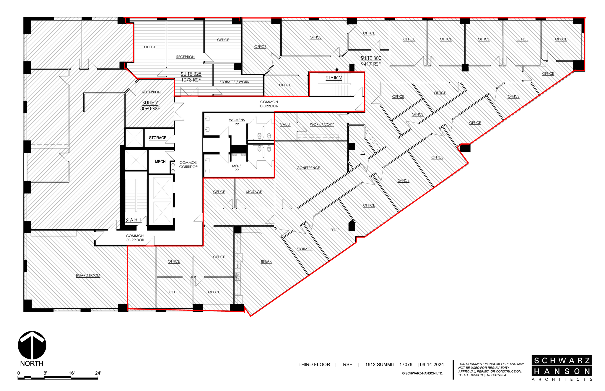 1612 Summit Ave, Fort Worth, TX à louer Plan d’étage– Image 1 sur 1