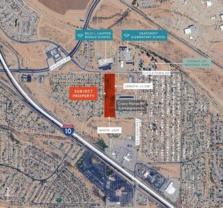 Plus de détails pour Littletown Rd & Craycroft Rd, Tucson, AZ - Terrain à vendre