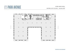 125 Park Ave, New York, NY à louer Plan d’étage– Image 1 sur 1