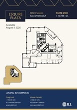 1213-1215 K St, Sacramento, CA à louer Plan d’étage– Image 1 sur 1
