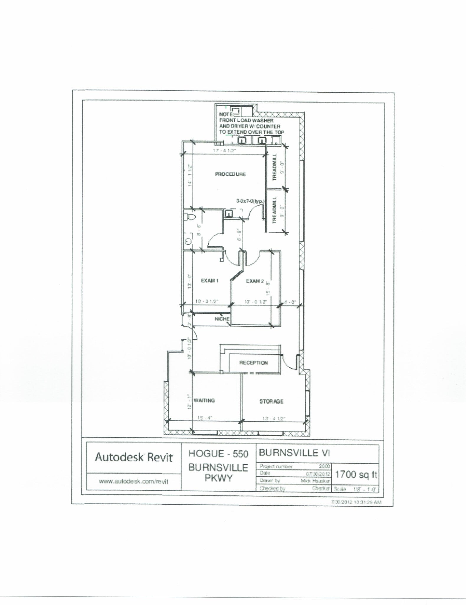 550 Burnsville Pky, Burnsville, MN à vendre Plan d’étage– Image 1 sur 12