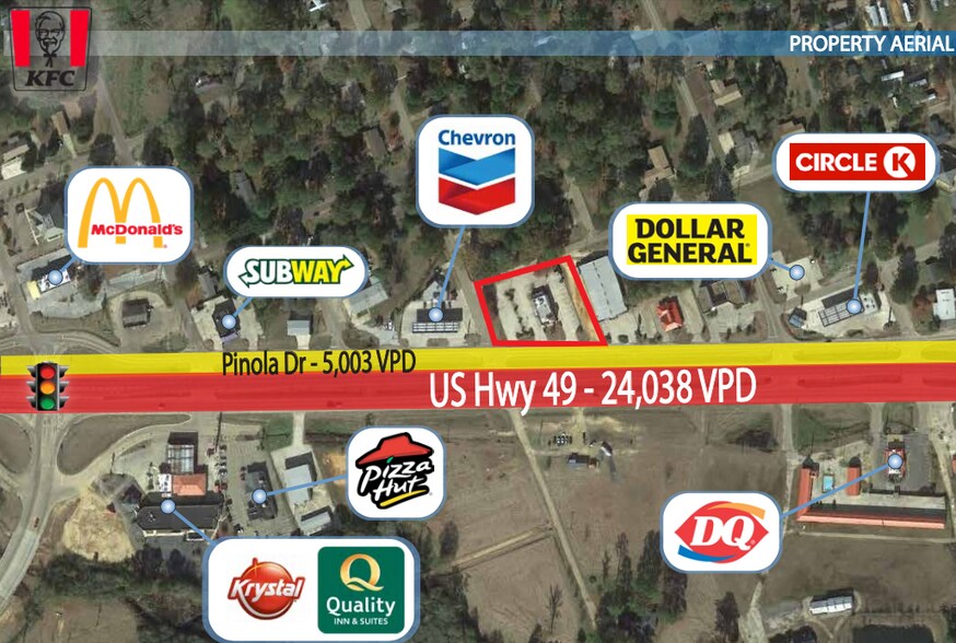 225 Pinola Dr SE, Magee, MS à vendre - Photo de l’immeuble – Image 3 sur 6