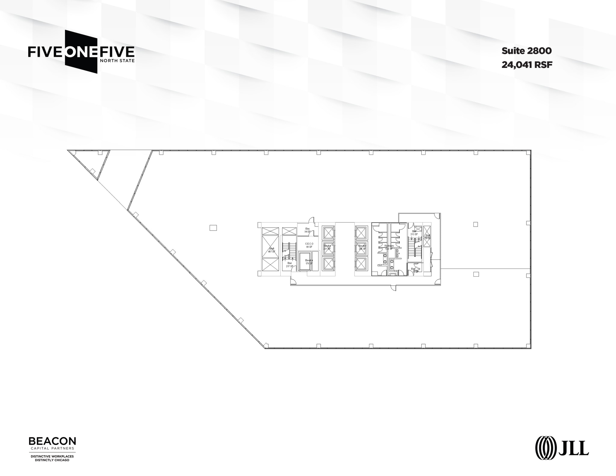 515 N State St, Chicago, IL à louer Plan d’étage– Image 1 sur 1