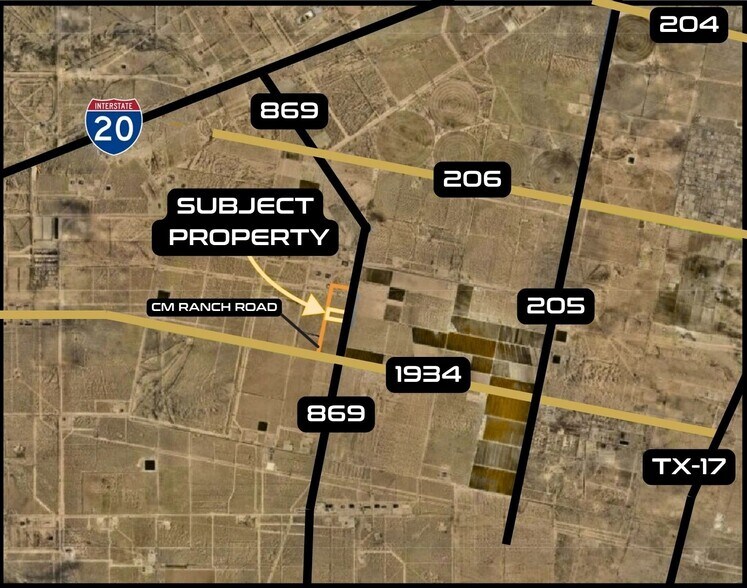 634 CM Ranch Rd, Pecos, TX à vendre - Photo de l’immeuble – Image 2 sur 14