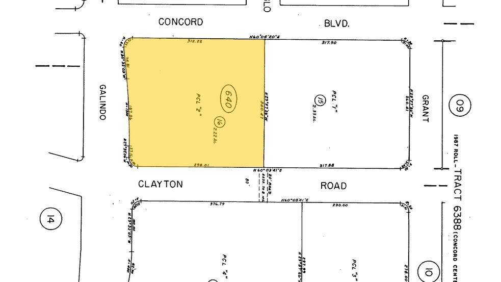 2001 Clayton Rd, Concord, CA à louer - Plan cadastral – Image 2 sur 20