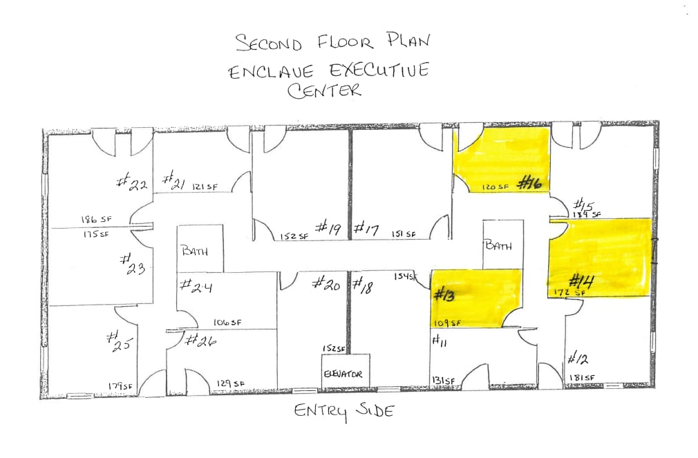 501 Goodlette Rd N, Naples, FL à louer Plan d’étage– Image 1 sur 2