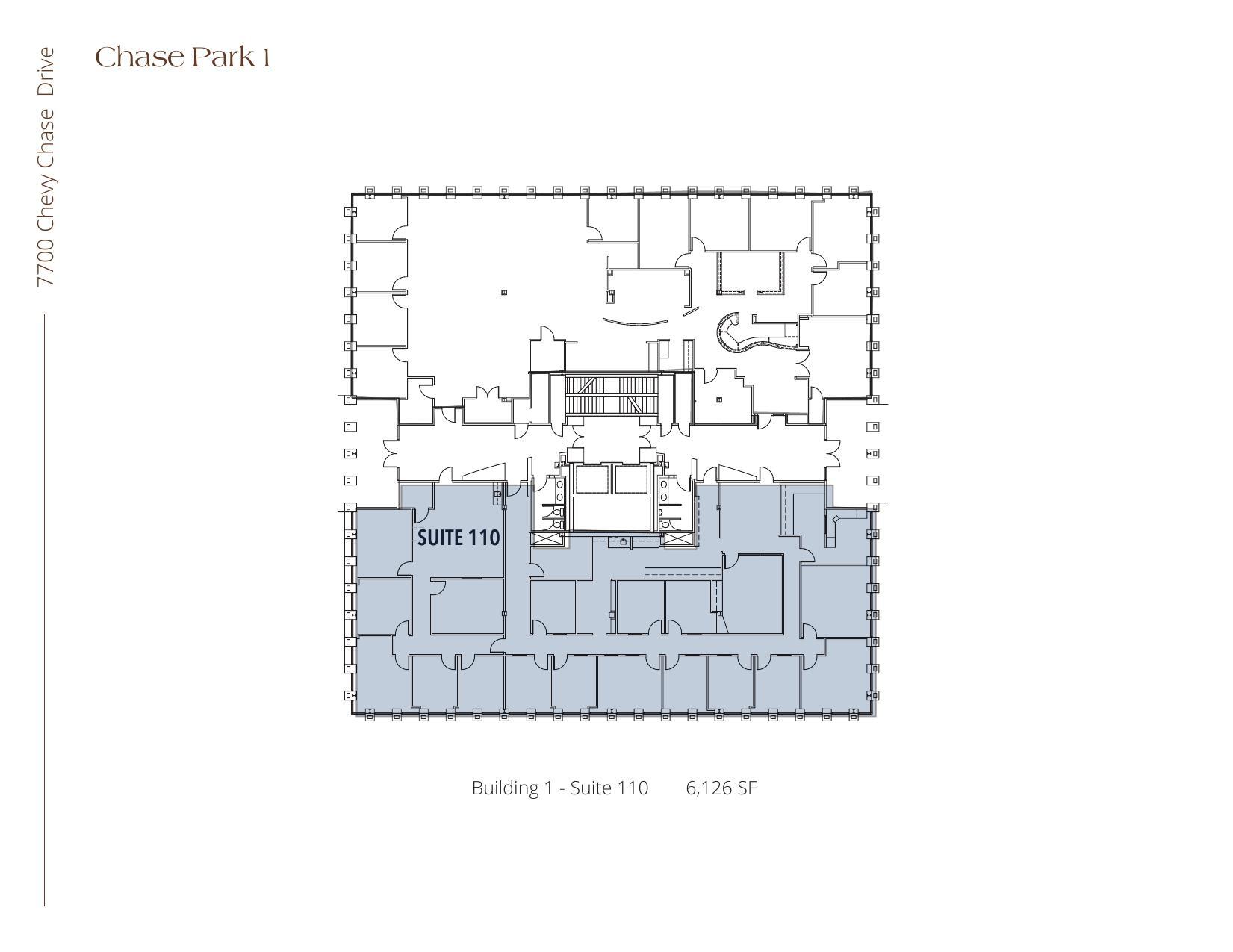 7700 Chevy Chase Dr, Austin, TX à louer Plan d’étage– Image 1 sur 1