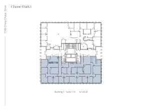 7700 Chevy Chase Dr, Austin, TX à louer Plan d’étage– Image 1 sur 1