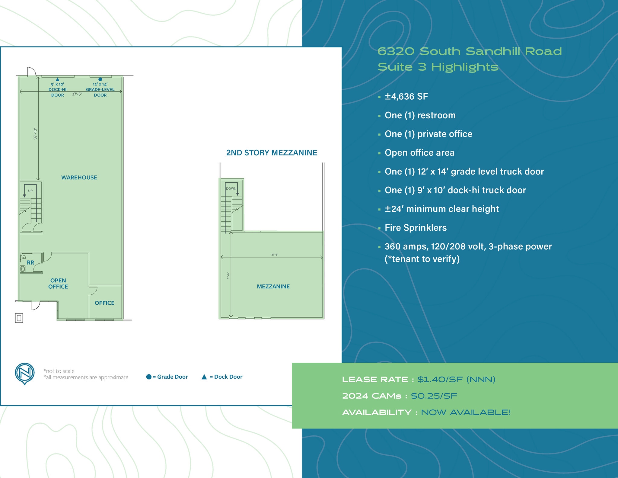 6320 S Sandhill Rd, Las Vegas, NV à louer Plan d’étage– Image 1 sur 1