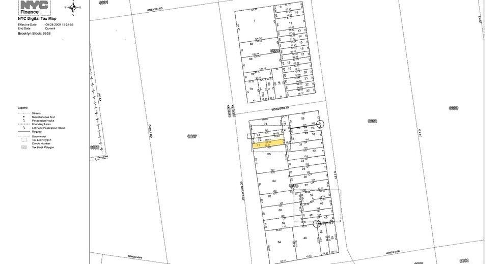 1941 McDonald Ave, Brooklyn, NY à louer - Plan cadastral – Image 2 sur 2