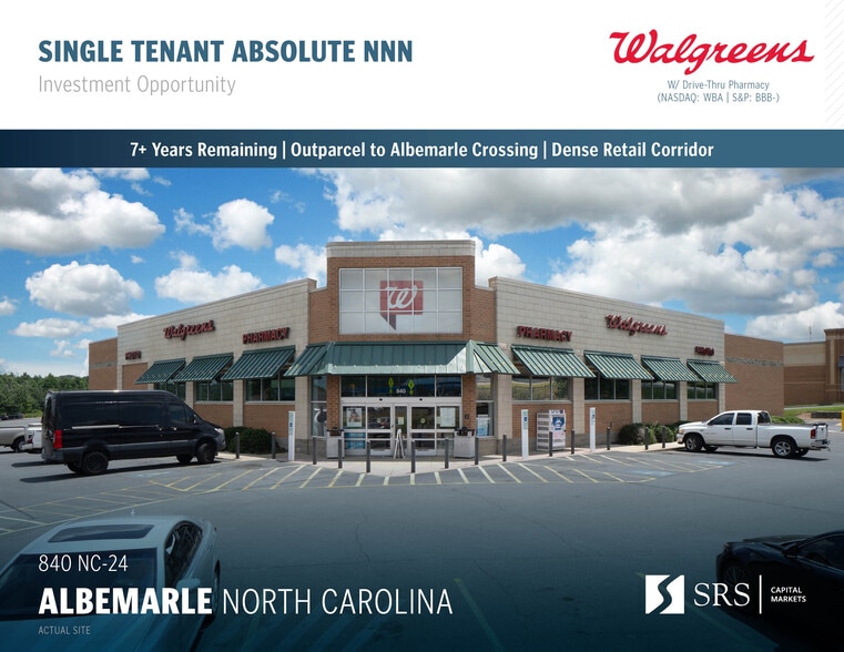 840 Nc 24 27 Byp E, Albemarle, NC à vendre - Photo de l’immeuble – Image 1 sur 10