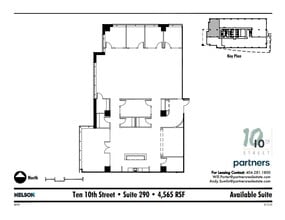 10 10th St, Atlanta, GA à louer Plan d’étage– Image 1 sur 1
