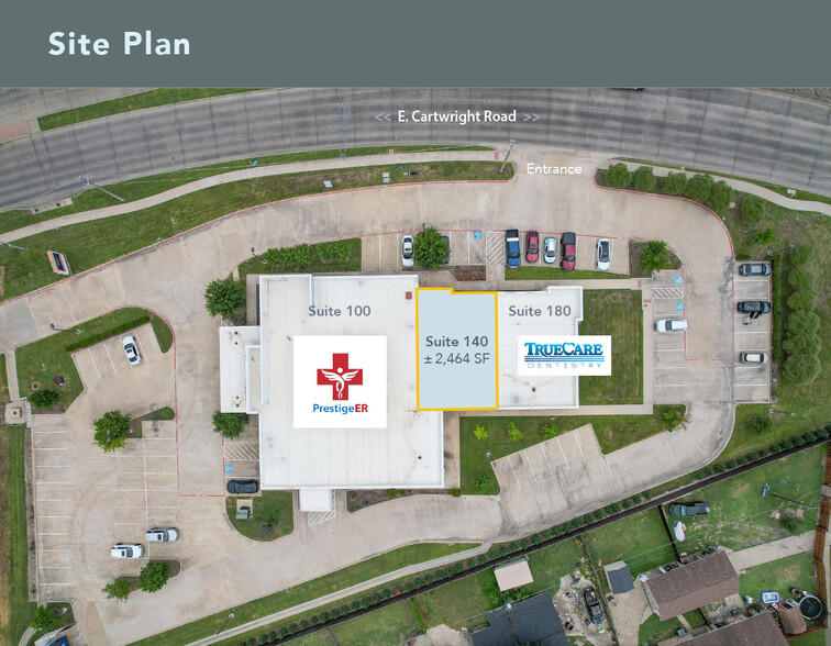 1080 E Cartwright Rd, Mesquite, TX à louer - Plan de site – Image 3 sur 6
