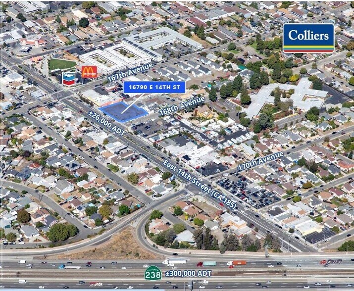 16790 E 14th St, San Leandro, CA à louer - Photo principale – Image 1 sur 4