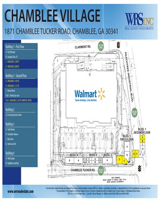 Plus de détails pour Peachtree Industrial Blvd, Chamblee, GA - Local commercial à louer