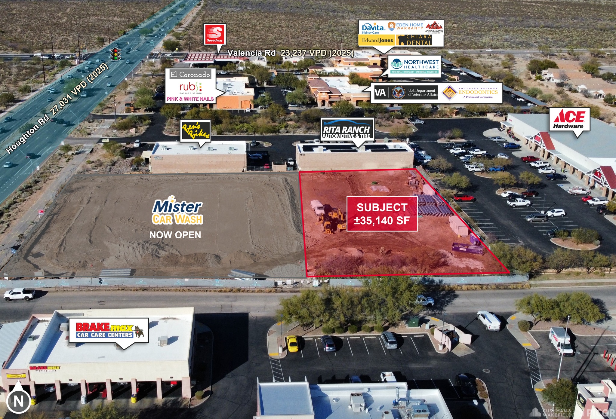 7461 S Houghton Rd, Tucson, AZ à vendre Photo de l’immeuble– Image 1 sur 8