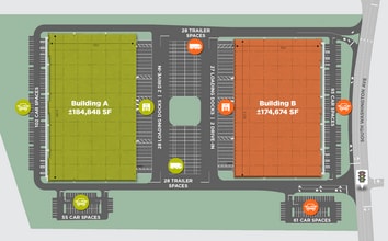 1690 S Washington Ave, Piscataway, NJ à louer Plan de site– Image 1 sur 1