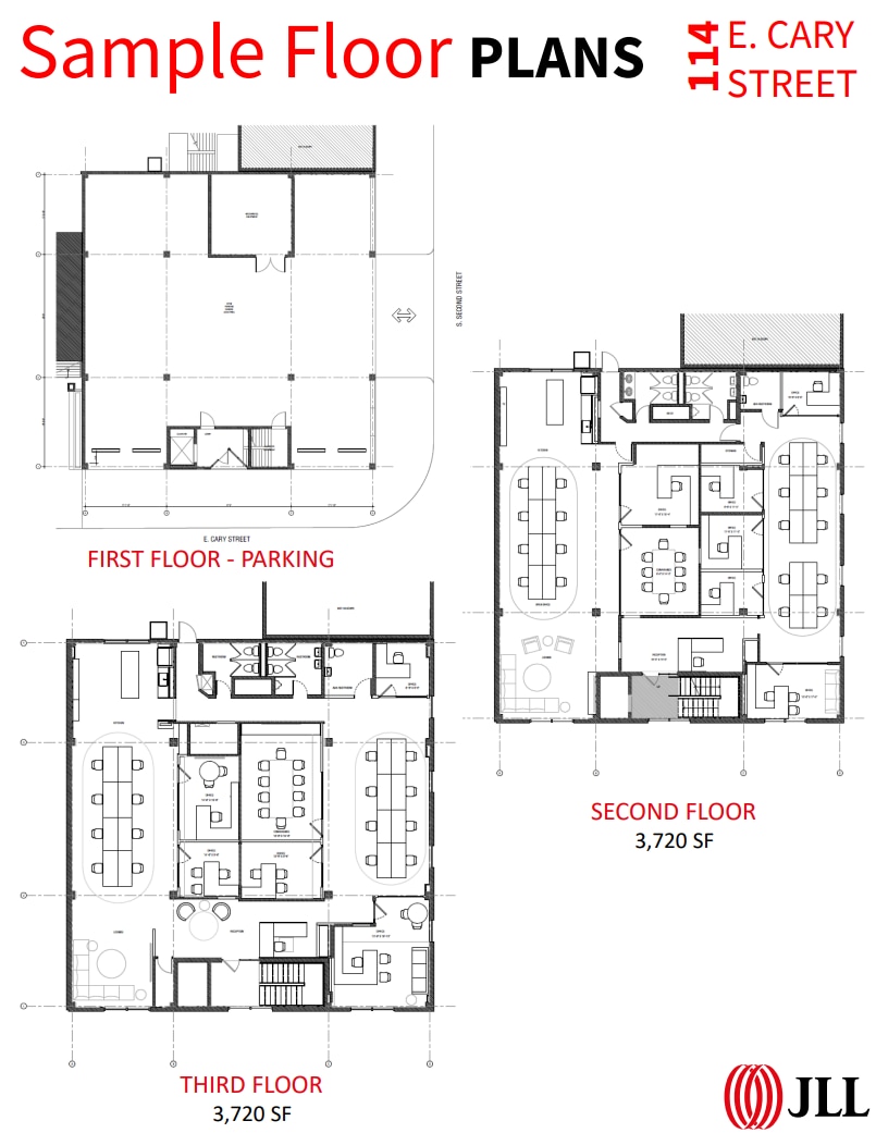 114 E Cary St, Richmond, VA à vendre Plan d’étage– Image 1 sur 1