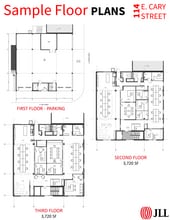 114 E Cary St, Richmond, VA à vendre Plan d’étage– Image 1 sur 1