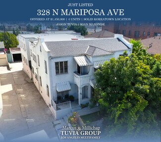 Plus de détails pour 328 N Mariposa Ave, Los Angeles, CA - Logement à vendre