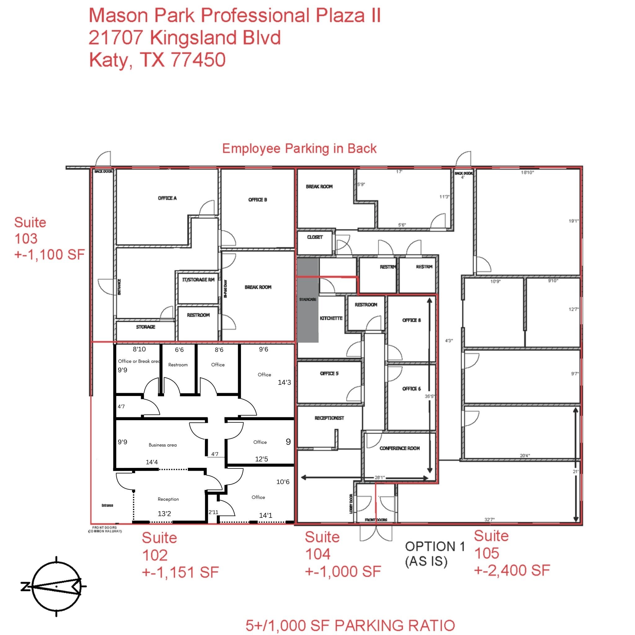 21707 Kingsland Blvd, Katy, TX à louer Plan de site– Image 1 sur 1