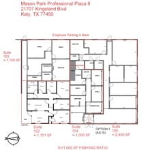 21707 Kingsland Blvd, Katy, TX à louer Plan de site– Image 1 sur 1
