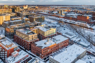 1744 Rue William, Montréal, QC - VUE AÉRIENNE vue de carte