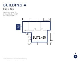 401-421 SW 41st St, Renton, WA à louer Plan d’étage– Image 2 sur 2