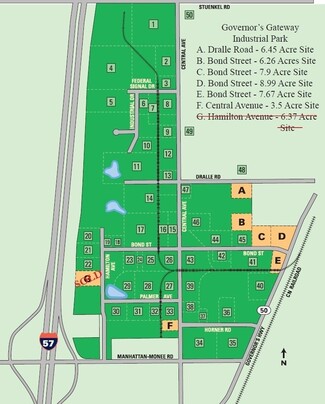 Plus de détails pour Bond Street, Monee, IL - Terrain à vendre