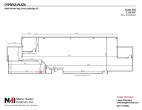 6365 NW 6th Way, Fort Lauderdale, FL à louer Plan d’étage– Image 1 sur 1