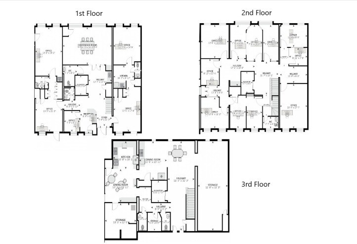415 N Lee St, Alexandria, VA à louer Plan d’étage– Image 1 sur 1