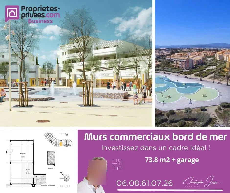 Local d'activités dans Leucate à vendre Photo de l’immeuble– Image 1 sur 6