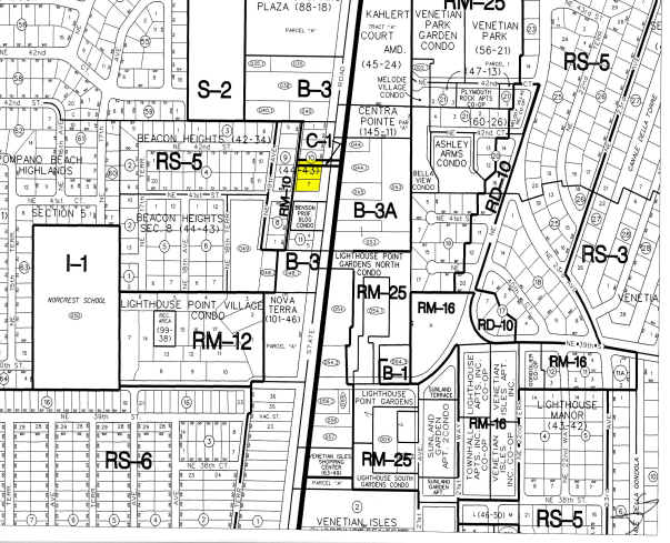 4101 N Federal Hwy, Pompano Beach, FL à louer - Plan cadastral – Image 2 sur 7