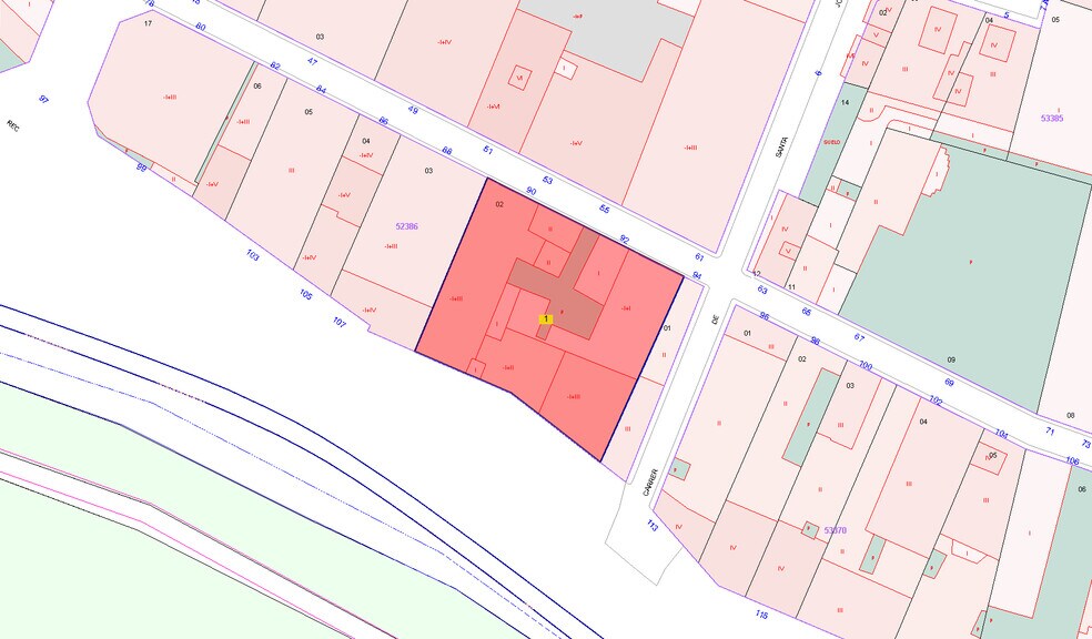Industriel/Logistique dans Igualada, Barcelona à vendre - Plan cadastral – Image 2 sur 2