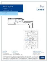 3100 Edloe St, Houston, TX à louer Plan d’étage– Image 1 sur 1