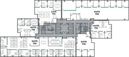3131 Camino del Rio N, San Diego, CA à louer Plan d’étage– Image 2 sur 5