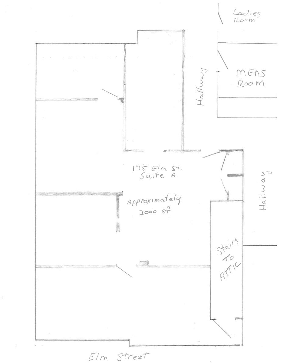 175 Elm St, New Canaan, CT à louer Plan d’étage– Image 1 sur 1
