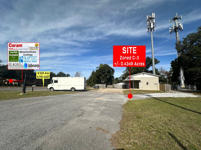 3400 N 12th Ave, Pensacola, FL à vendre - Photo de l’immeuble – Image 3 sur 7