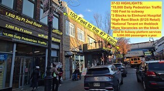 Plus de détails pour 3753 82nd St, Jackson Heights, NY - Bureau, Local commercial à louer