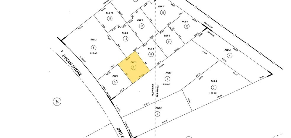 73818 Dinah Shore Dr, Palm Desert, CA à vendre - Plan cadastral – Image 2 sur 8