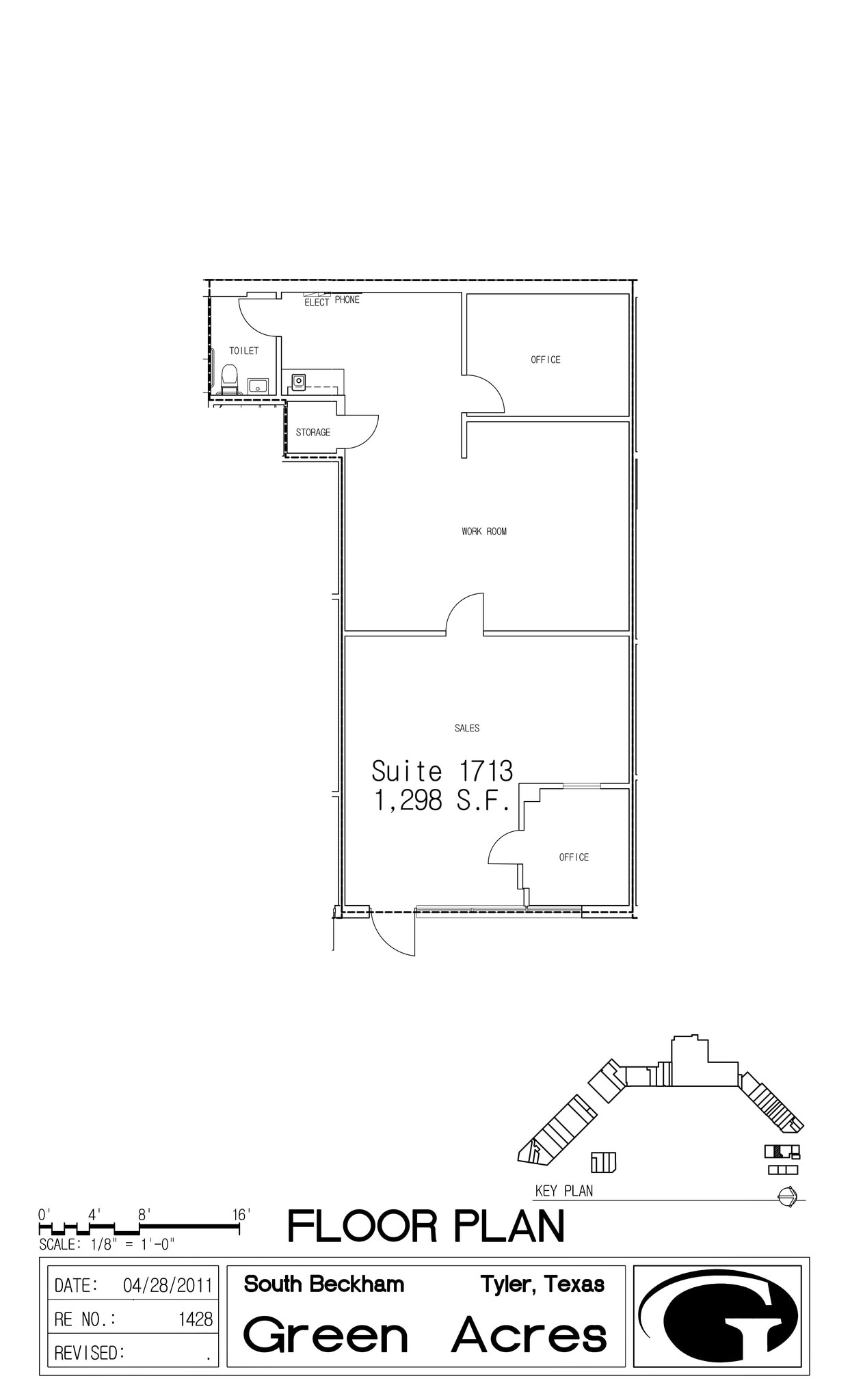 1700-1880 Troup Hwy, Tyler, TX à louer Plan de site– Image 1 sur 1