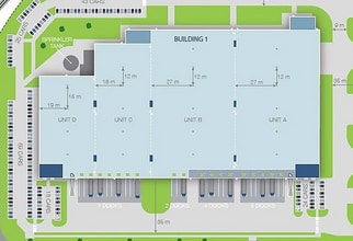 Industriel/Logistique dans Combs-la-Ville à louer Plan de site– Image 1 sur 2