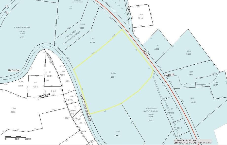 4742 NC Hwy 704, Madison, NC à louer - Plan cadastral – Image 3 sur 9