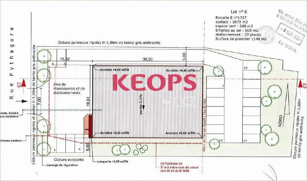 Local d'activités dans Bouloc à vendre - Plan d’étage – Image 2 sur 8