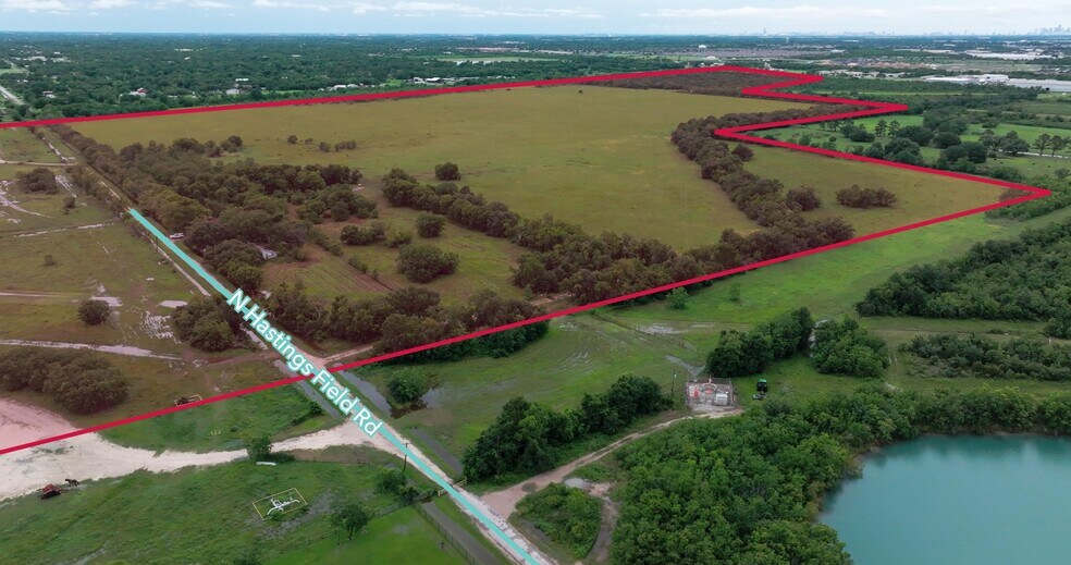 0 County Rd 413, Pearland, TX à vendre - Aérien – Image 3 sur 3