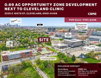 Plus de détails pour 2220 105th st, Cleveland, OH - Terrain à vendre